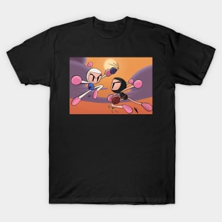 Bomberman: White & Black T-Shirt